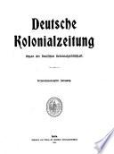 Deutsche Kolonialzeitung