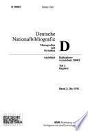 Deutsche Nationalbibliografie