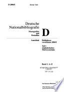 Deutsche Nationalbibliografie