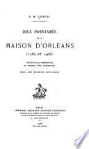 Deux inventaires de la maison d'Orléans (1389 et 1408)