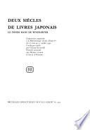 Deux siècles de livres japonais