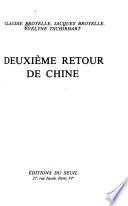 Deuxième retour de Chine