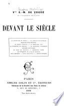 Devant le siècle