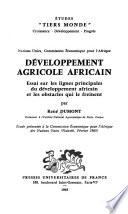 Développement agricole africain