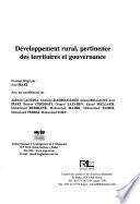 Développement rural, pertinence des territoires et gouvernance