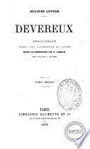 Devereux roman anglais Bulwer Lytton