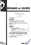 Déviance et société
