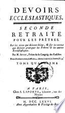 Devoirs ecclésiastiques... Par F. H. Sevoy... Nouvelle édition. Tome premier [-quatrieme]