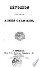 Dévotion aux saints anges gardiens