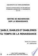 Diable, diables et diableries au temps de la Renaissance