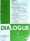 Dialogue, revue d'information et de reflexion (momentanément en Belgique)