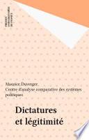 Dictatures et légitimité