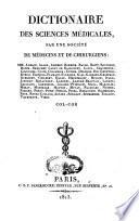 Dictionaire des sciences médicales