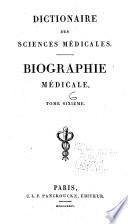 Dictionaire des sciences médicales