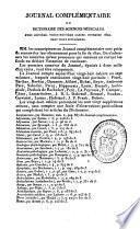 Dictionaire des sciences medicales