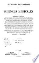 Dictionaire Encyclopedique des Sciences Medicales