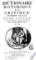 Dictionaire historique et critique