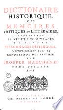 Dictionaire historique