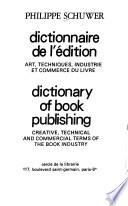 Dictionary of Book Publishing