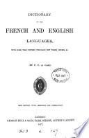 Dictionary of the French and English (English and French) languages
