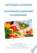 Dictionnaire alimentaire de l'ostéoporose
