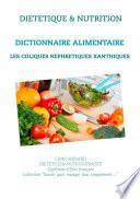 Dictionnaire alimentaire pour les coliques néphrétiques xanthiques