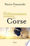 Dictionnaire amoureux de la Corse