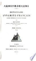 Dictionnaire annamite-français: N-X