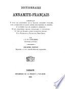 Dictionnaire Annamite-Française