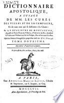 Dictionnaire apostolique