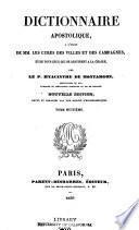 Dictionnaire apostolique