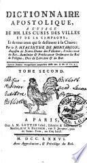Dictionnaire apostolique