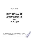 Dictionnaire astrologique des idoles