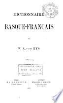 Dictionnaire basque-français