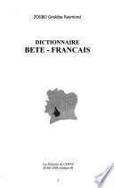 Dictionnaire bété-français