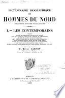 Dictionnaire biographique des hommes du Nord