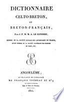 Dictionnaire celto-breton, ou breton-français