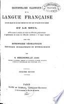 Dictionnaire classique de la langue française