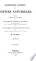 Dictionnaire classique des sciences naturelles