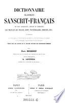 Dictionnaire classique sanscrit-francais
