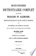 Dictionnaire complet des langues française et allemande