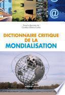 Dictionnaire critique de la mondialisation