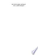 Dictionnaire critique de la République