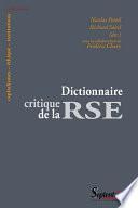 Dictionnaire critique de la RSE