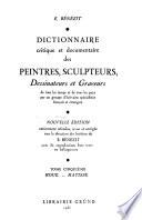 Dictionnaire critique et documentaire des peintres