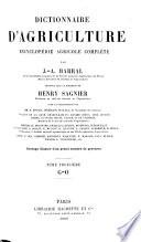 Dictionnaire d'agriculture