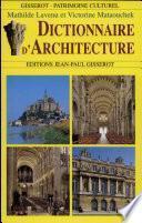 Dictionnaire d'architecture
