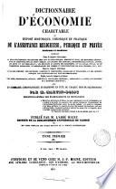 Dictionnaire d'économie charitable; ou, Exposé historique, théorique et pratique de l'assistance religieuse, publique et privée, publ. par l'ablé Migne