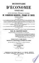 Dictionnaire d'économie charitable, ou Exposé historique, théorique et pratique de l'assistence religieuse, publique et privée ancienne et moderne