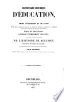Dictionnaire d'éducation